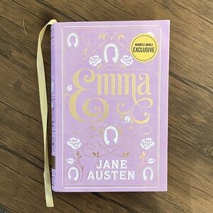 Barnes & Noble Lavender and Gold 'Emma' Hardcover